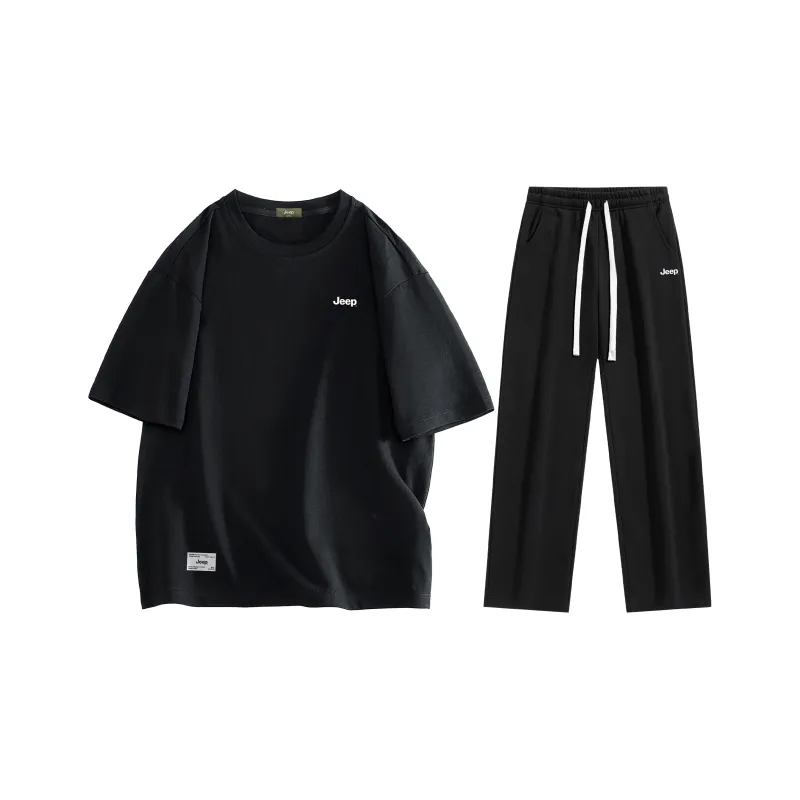 Jeep Casual Sportswear Unisex 2 Piece Set-3