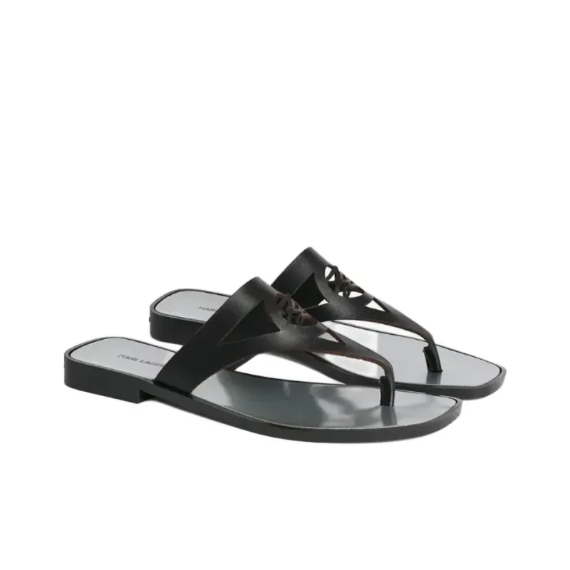 KARL LAGERFELD Flip Flops Women's Black-2