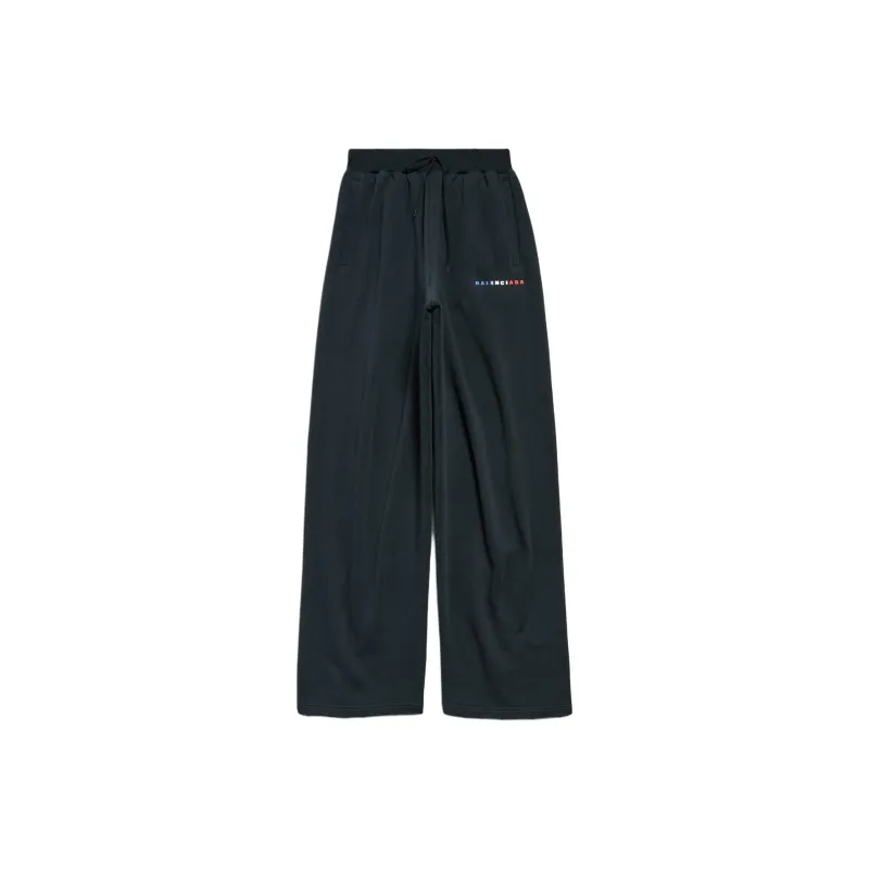 Balenciaga Casual Pants Loose Fit Men's Black-0