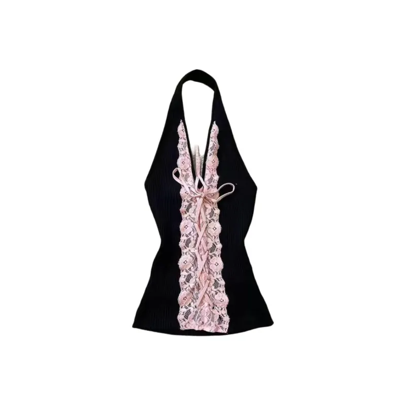 ABCMININ Tank Tops Women's Black-0