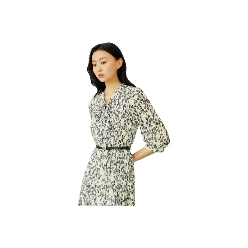 Yiner Long Sleeved Dress Women's-0
