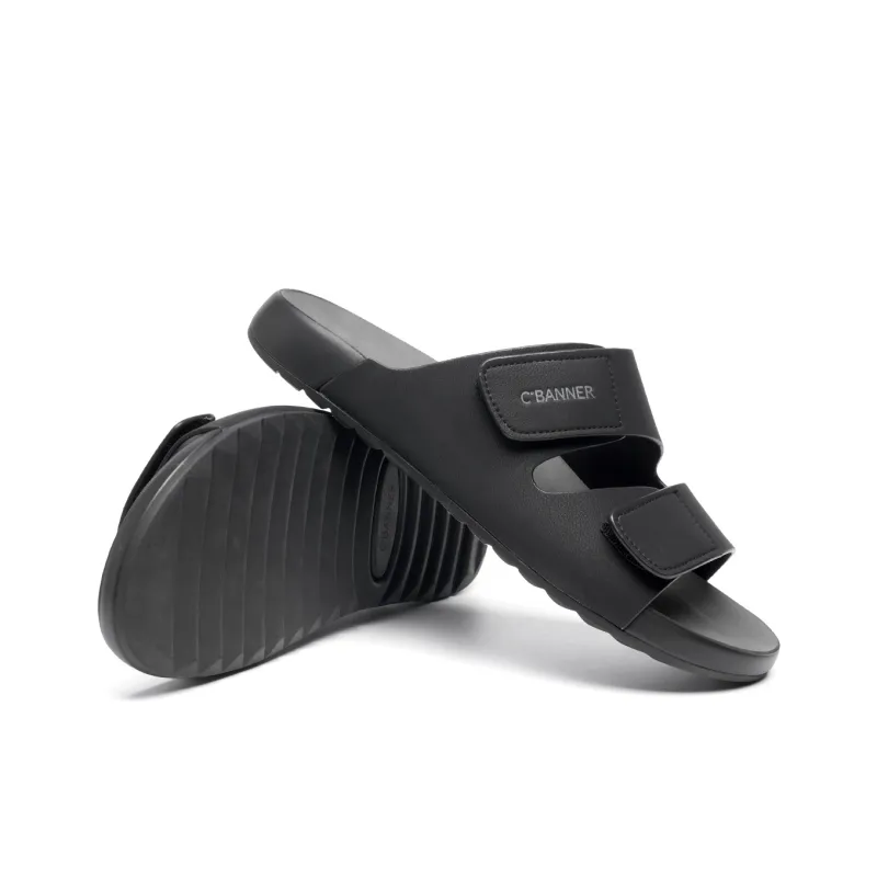 C°BANNER Slide Slippers Men's Black-4