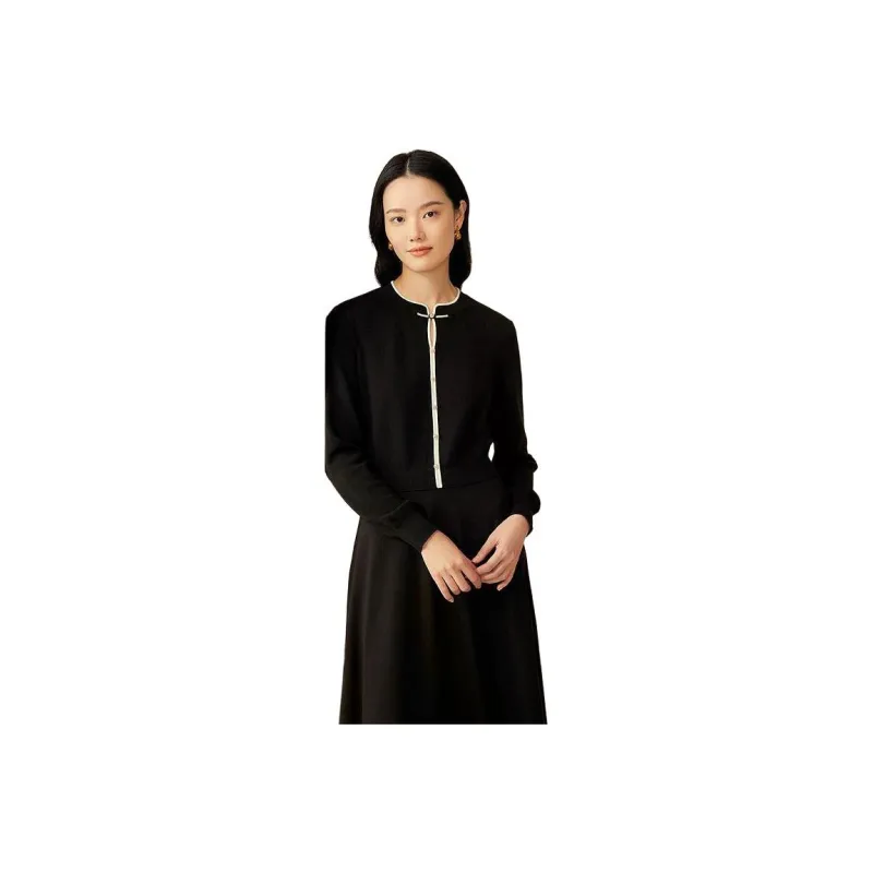 Yiner Long Sleeved Dress Women's-0