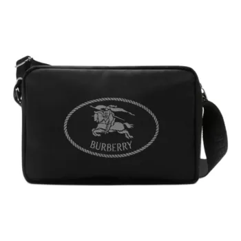 Burberry Polyester Shoulder Bag, Crossbody Bag Men's Black