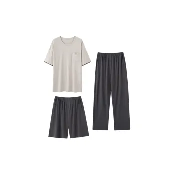 PLANDOO Men Pajama Sets