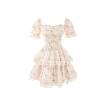 COSYISM Short Sleeved Dress Women's