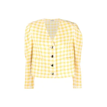 MIU MIU Jackets Women's Yellow