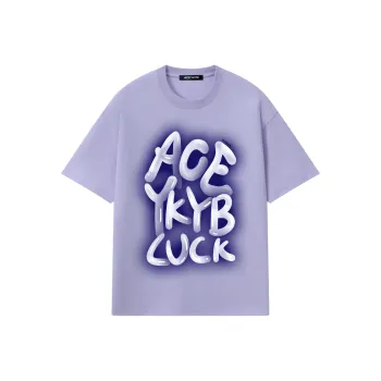 YK&YB T Shirts Unisex Lavender Purple