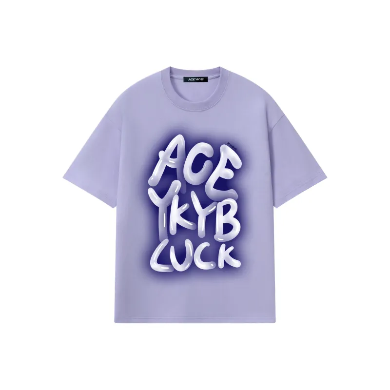 YK&YB T Shirts Unisex Lavender Purple-0