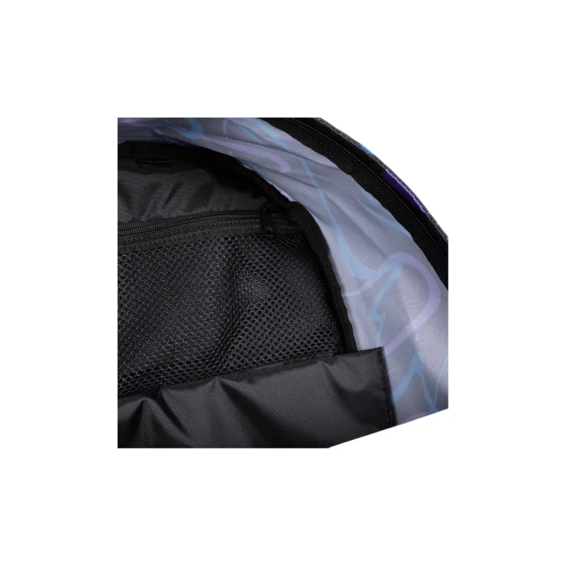 EASTPAK Nylon Backpack Medium Size Unisex Black & Multicolor-3