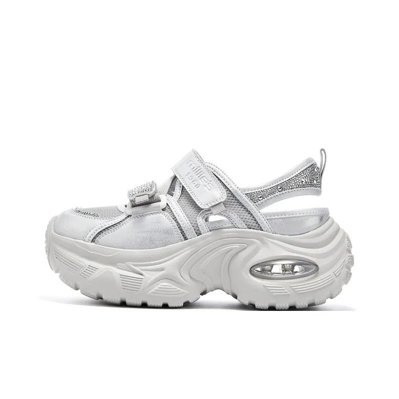 MILLIE'S Breathable Low Top Chunky Sneakers Women's-4