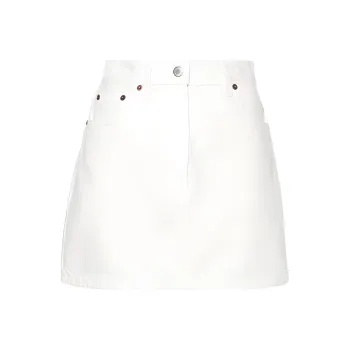 PRADA Triangle Logo Mini Skirt