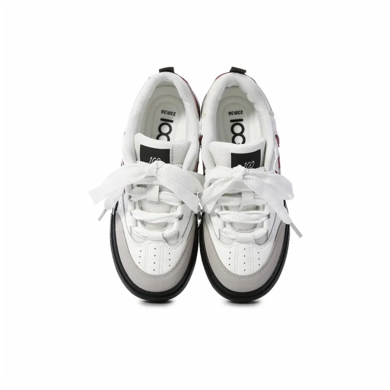 CLEARTASTE Slip Resistant, Abrasion Resistant, Lightweight Low Top Skateboard Shoes Women's-8