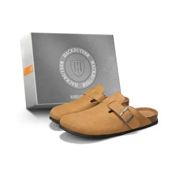 HACKBUTEER Closed Toe Slippers Unisex Box Included