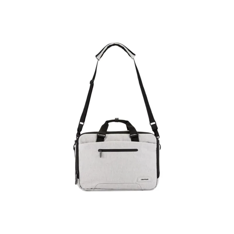 CRUMPLER Oxford Portable One Shoulder Briefcase Laptop Bag Medium Size Men's Light Gray/Black-0