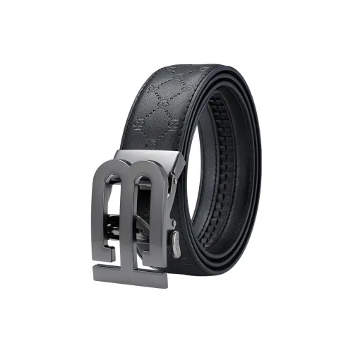 MILLIE'S Cow Split Leather Belts Men's Width  3.5cm