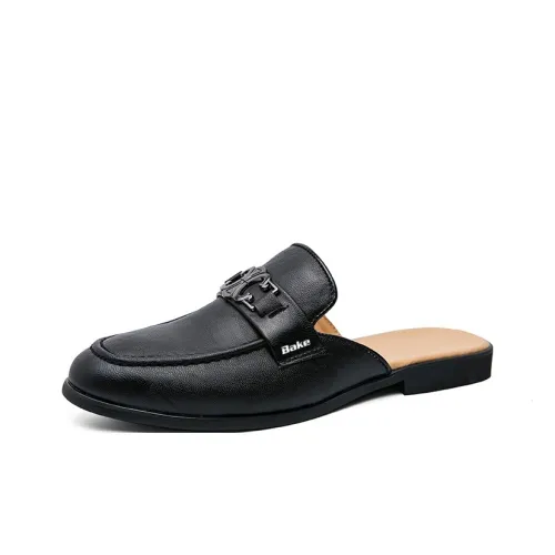 BAKE Stitching Odor Resistant Slip Resistant Closed Toe Slippers Men's