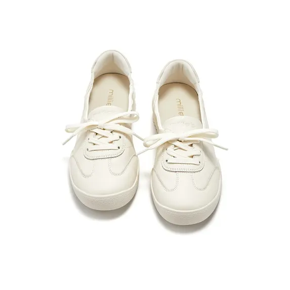 MILLIE'S Casual Single Shoes Women's Ecru-2