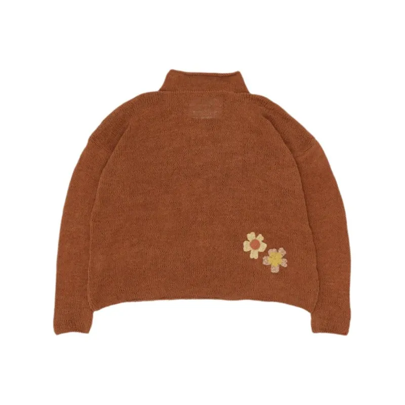 Story Mfg Knitwear Unisex Brown-1