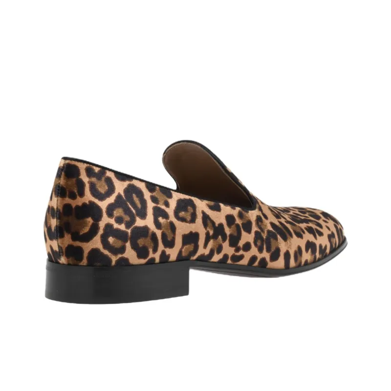 GIANVITO ROSSI Jean Casual Shoes Men's Leopard Print Brown-3