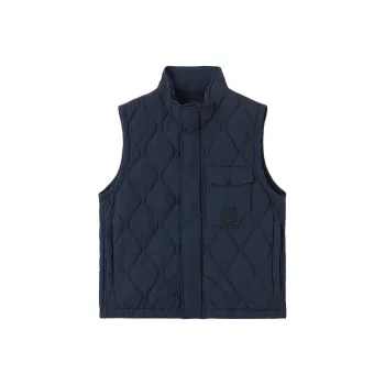 STONE ISLAND Ghost Collection Vests Men Navy