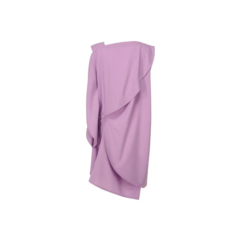ISSEY MIYAKE SS25 Sleeveless Dress Women's Lilac-1
