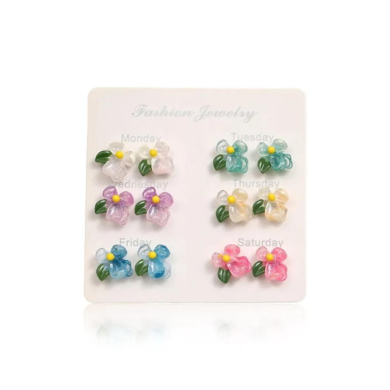 Inkopper Resin Stud Earrings Women's-0