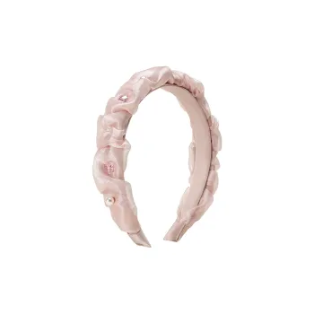 SHINE Begonia Collection Fabric, Synthetic Crystal, Synthetic Pearl Headbands Women's