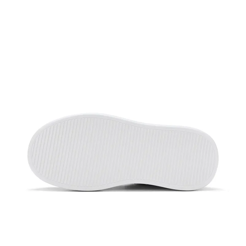 NAVIGARE Low Top Skateboard Shoes Men's White Blue-5