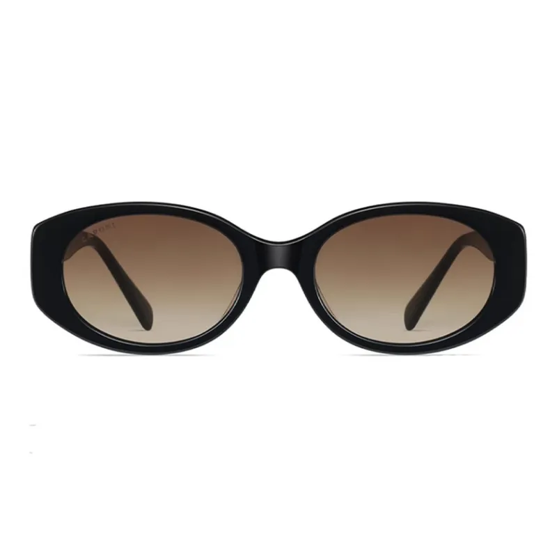 CAPONI Plate Frame Cat Eye Sunglasses Unisex-4
