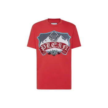 PHILIPP PLEIN Ss Chrome Round neck T shirt