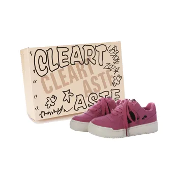 CLEARTASTE Wear resistant And Lightweight Low Top Skateboard Shoes Women's