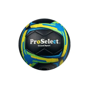 ProSelect Size 5 Soccer PU Seamless Thermal bonding Unisex Black
