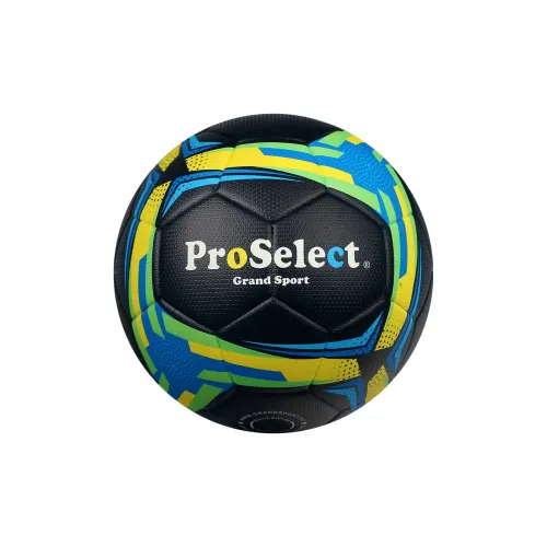ProSelect Size 5 Soccer PU Seamless Thermal bonding Unisex Black