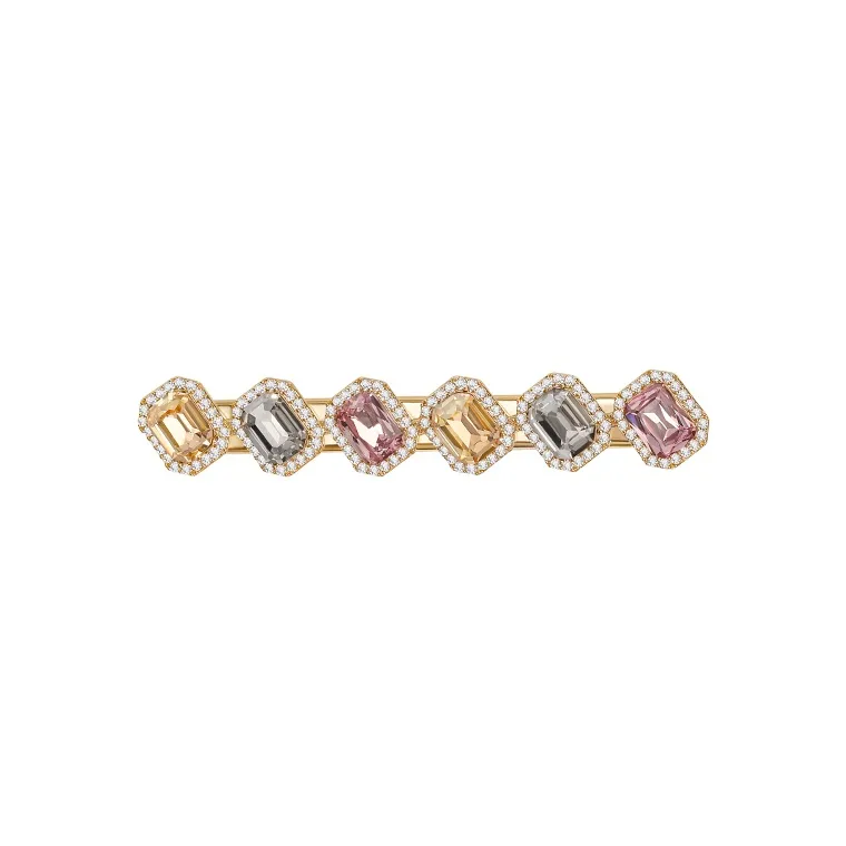 SHINE Copper, Zircon, Crystal Rhinestones Hair Clips Women's-7