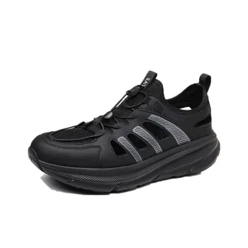 TELENT Breathable Cushioning River Trekking Shoes Men's Black