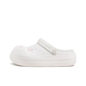 TTKJ Quick Dry And Abrasion Resistant Closed Toe Slippers Women's White