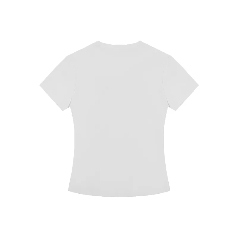 BIPOLAR Set in Sleeve Short Sleeved T Shirts Women's-1