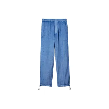 Burberry SS24 Casual Pants Men's Blue