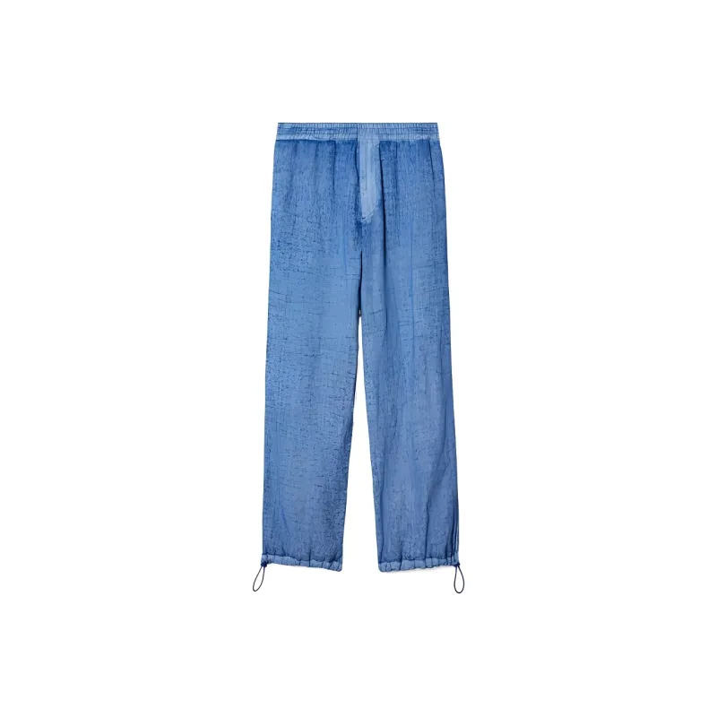 Burberry SS24 Casual Pants Men's Blue-0