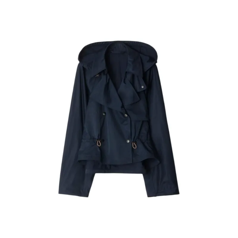 Burberry SS25 Trench Coat Women's Marine Blue-0