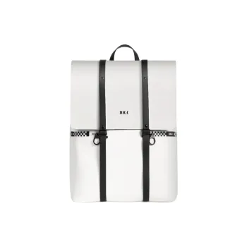 XINXIAKE Artificial Leather Backpack Unisex Antarctica White