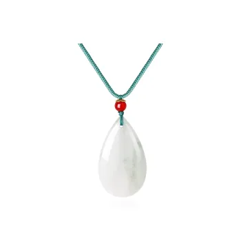 Lao Feng Xiang Natural Tianshan Jade Necklaces Women's