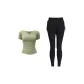 [Two-Piece Set]Cardamom Green+Black