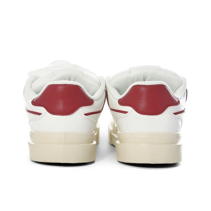 The New Age Family Low Top Skateboard Shoes Women's White-4