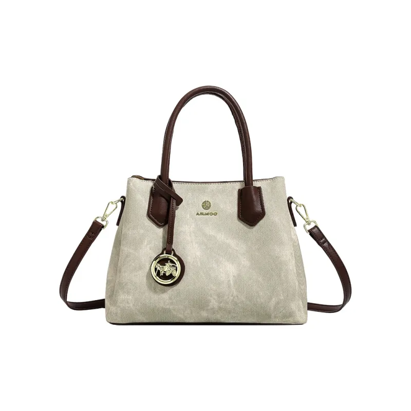 H YXIANG Microfiber Synthetic Leather Handbag Women's Green-0