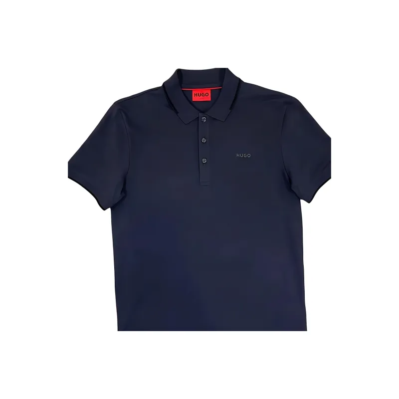 HUGO BOSS Short Sleeve Polo Shirts Men's Black-1