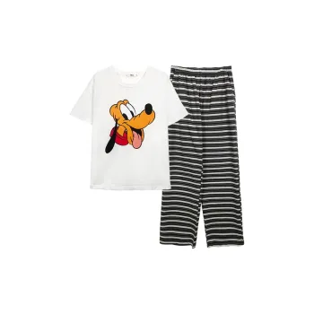 Beiyan Pajama Set Women's White