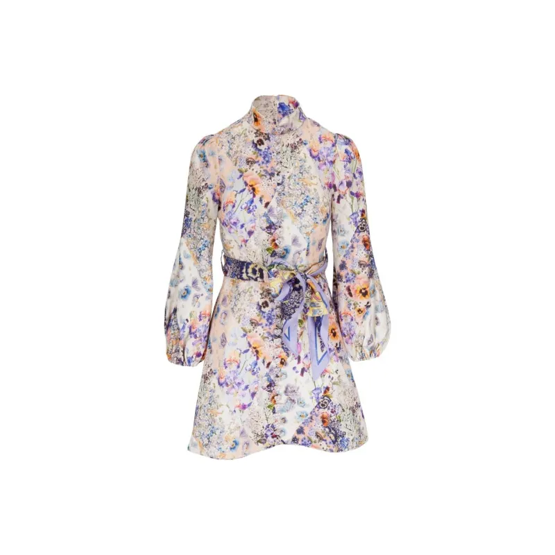 Zimmermann Long Sleeved Dresses Women's Multicolor-0