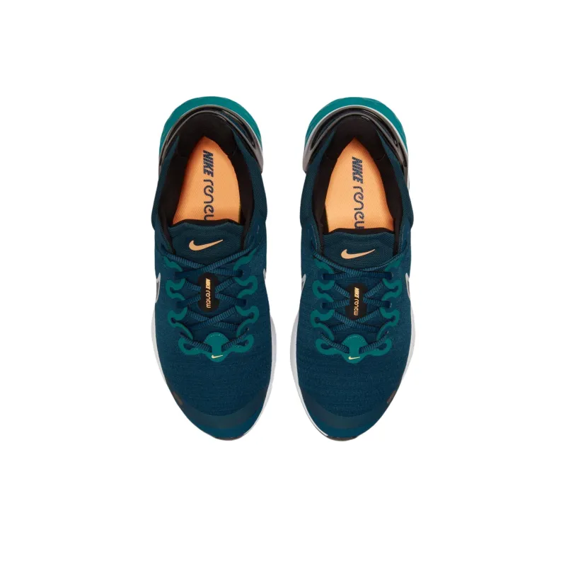 Nike Renew Run 3 Low Top Running Shoes Men's Green-3